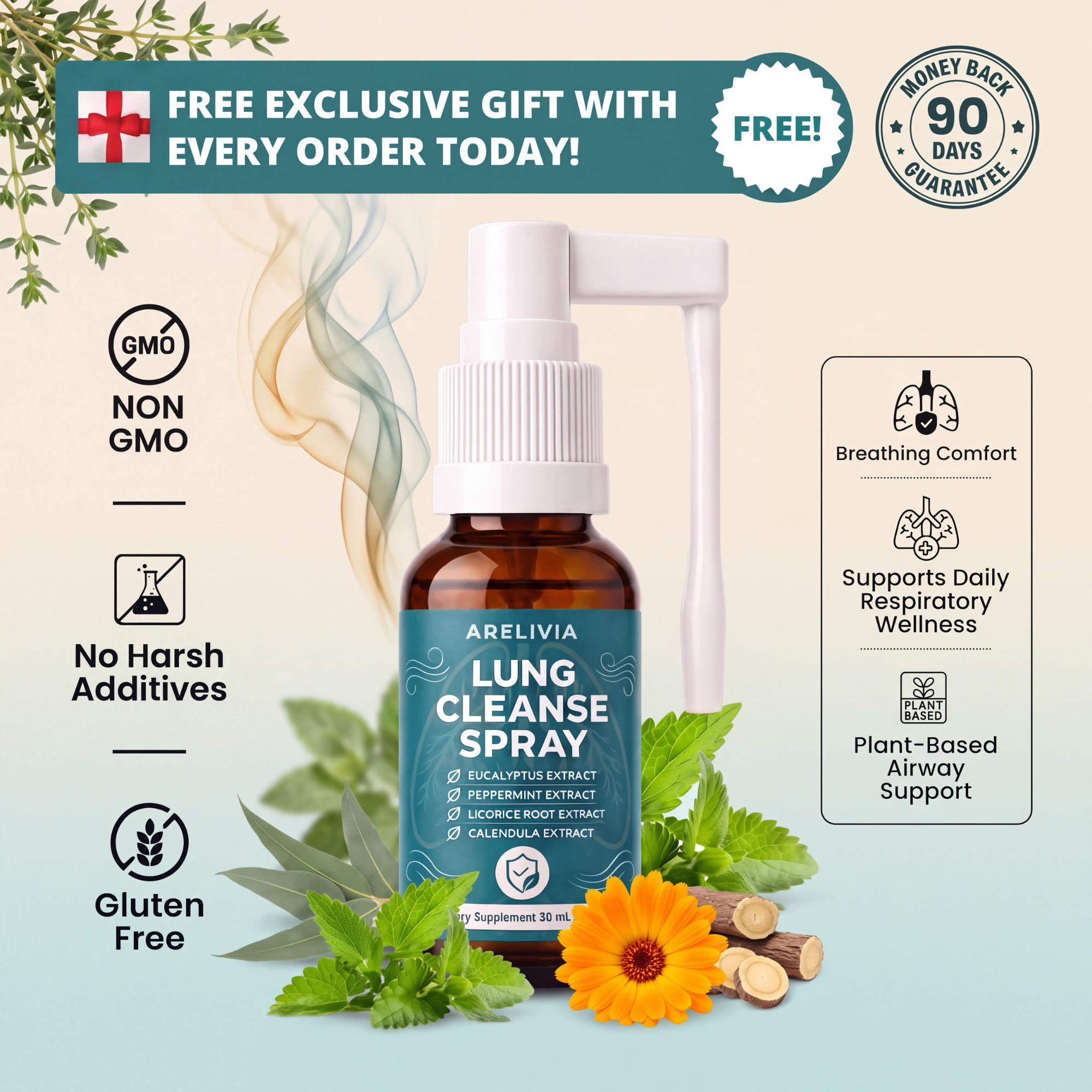 Arelivia™ Lung Cleansing Spray
