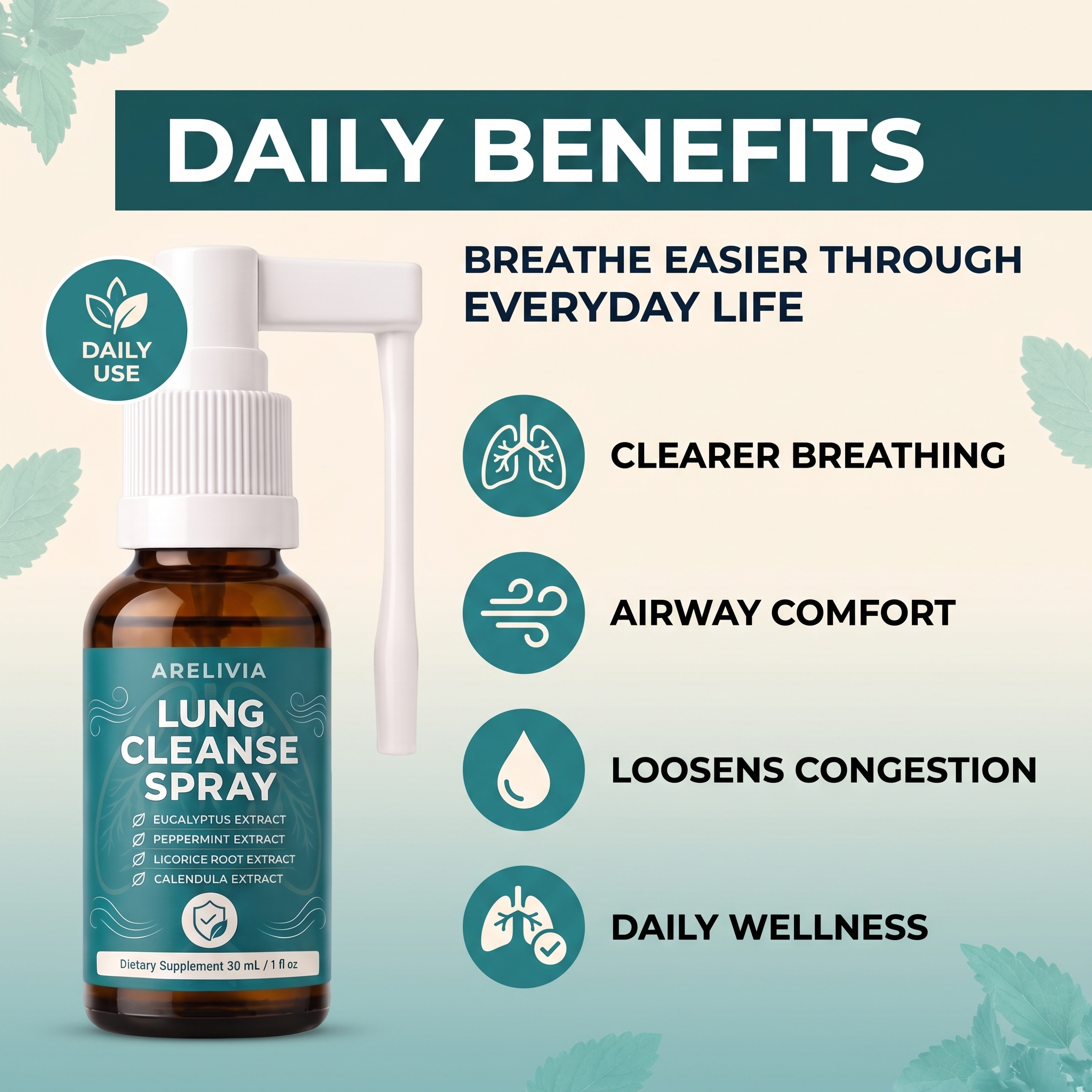 Arelivia™ Lung Cleansing Spray
