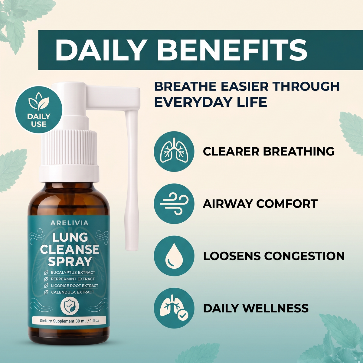 Arelivia™ Lung Cleansing Spray