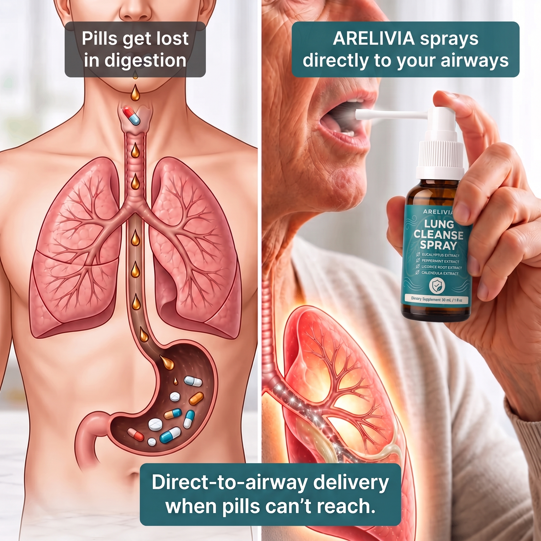Arelivia™ Lung Cleansing Spray